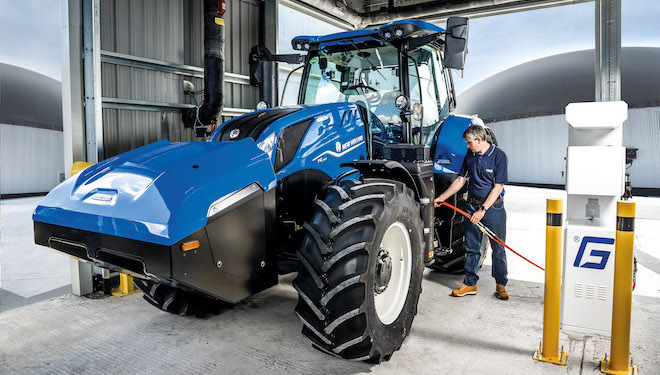 Tractor metano New Holland _