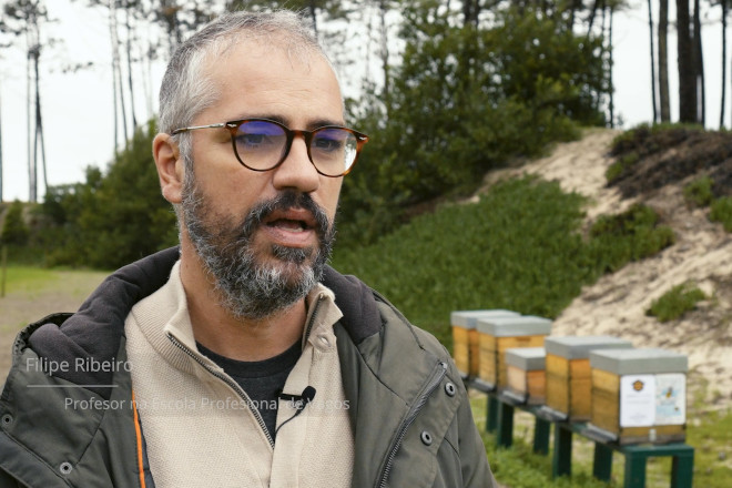 Filipe Ribeiro, profesor da EPADRV
