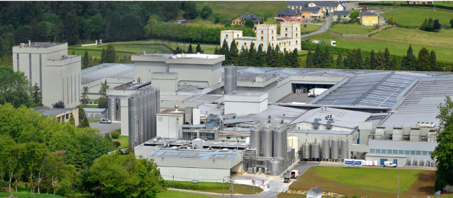 Fábrica de Anleo, en Navia (Asturias) a planta principal de Reny Picot en España