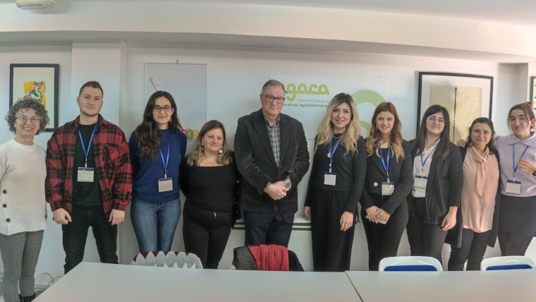 Una delegación turca visita AGACA para conocer su experiencia en formación integral
