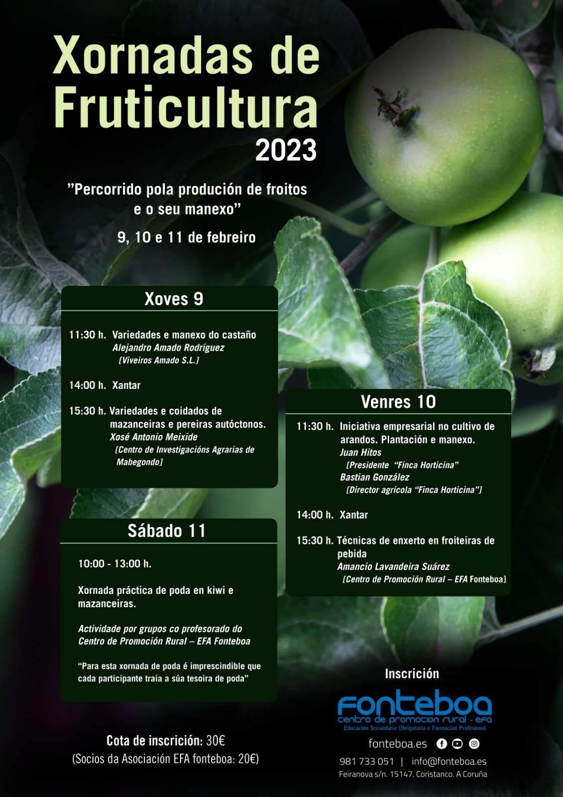 Xornadas Fruticultura 2023
