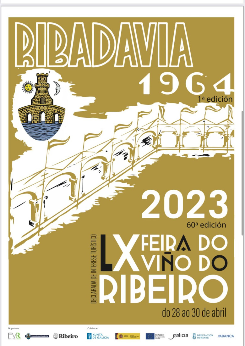 CARTAZ FEIRA DO VIÑO DO RIBEIRO 2023