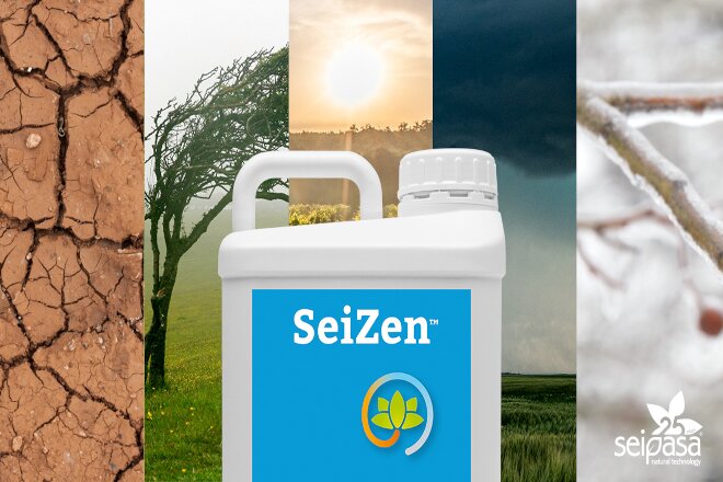 SeiZen, el nuevo bioestimulante de Seipasa para la recuperación de los cultivos frente al estrés abiótico
