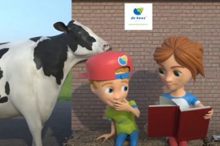 Achegar aos nenos a importancia das vacas e o seu benestar: como está a revolucionar De Heus Kids o ensino en materia gandeira