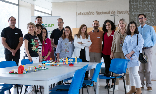 Reunión de miembros del AKIS portugués el pasado 26 de mayo en el Polo de Innovación de Vairão (Vila do Conde)