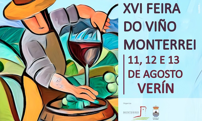 A XVI Feira do Viño Monterrei incluirá catas comentadas, showcookings e xogos infantís