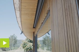 A construcción en madeira escala novos chanzos en Galicia
