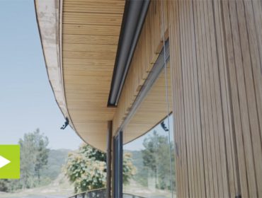 A construcción en madeira escala novos chanzos en Galicia