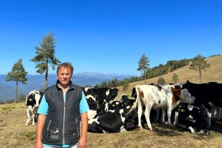 “Grazas ás cooperativas, hoxe segue habendo ganderías de leite no Pirineo”