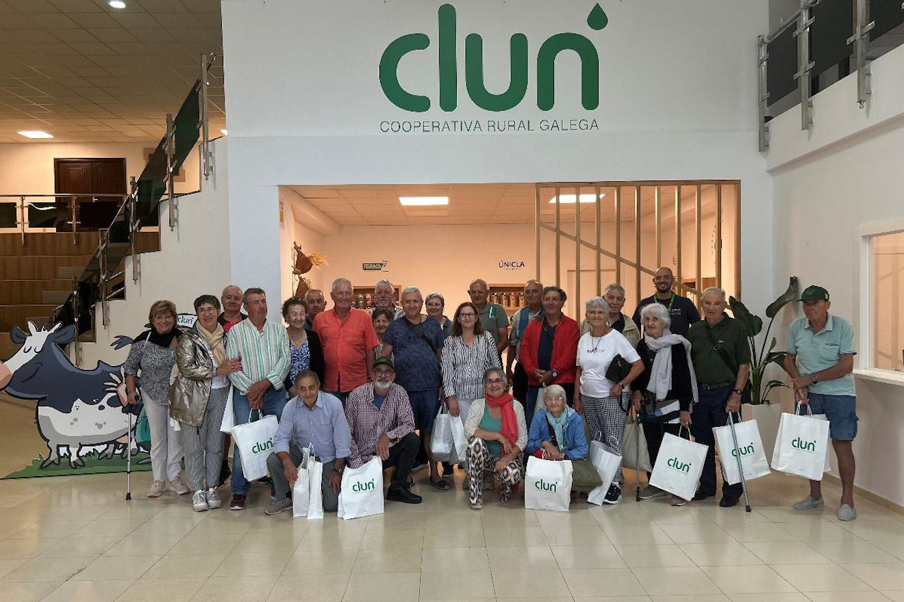 Gandeiros de Mallorca visitan CLUN para coñecer o modelo de cooperativismo galego