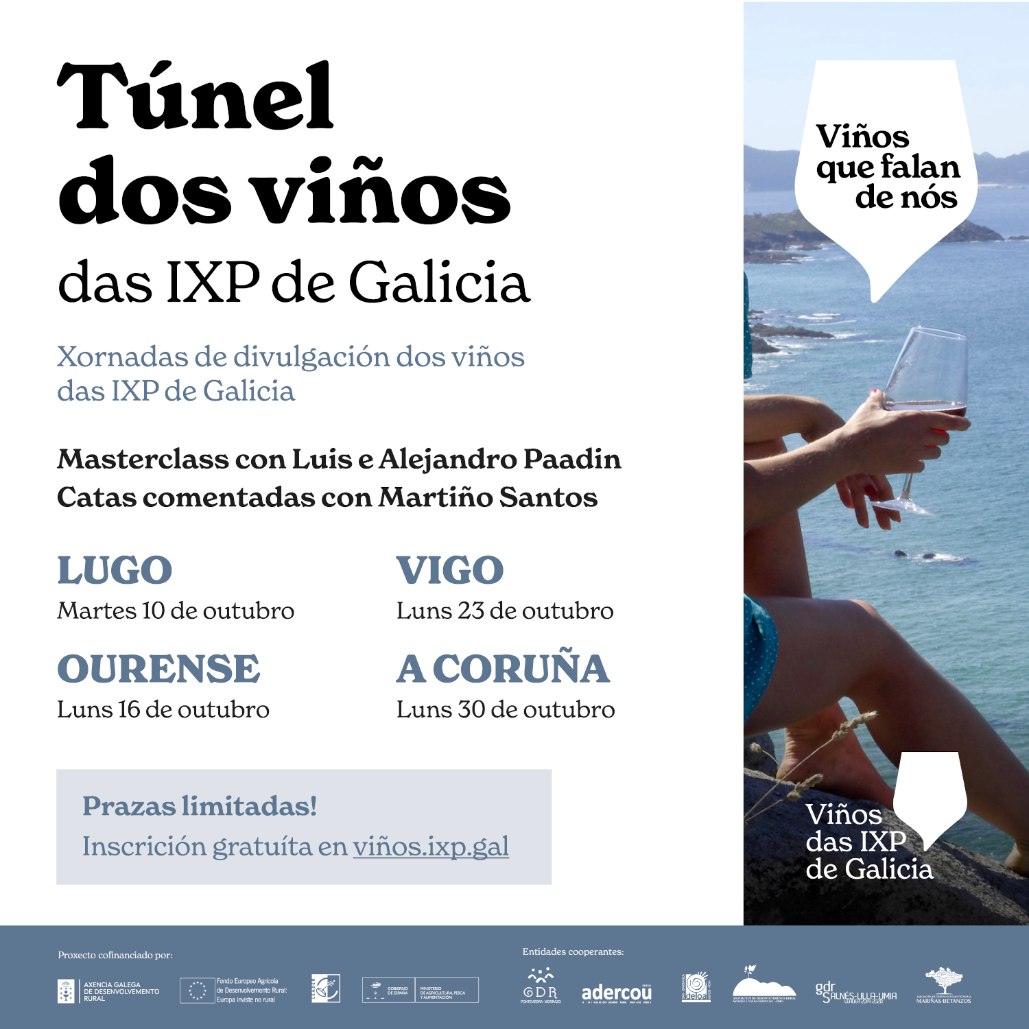 Cartaz 4 Eventos viños galicia
