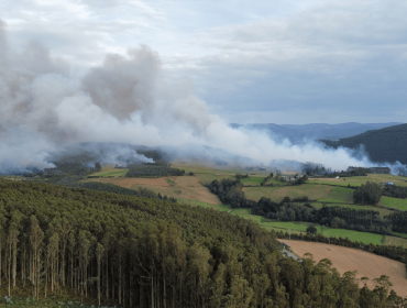 Trabada, un concello “número 1” na xestión do monte que sucumbiu ante o maior lume do 2023