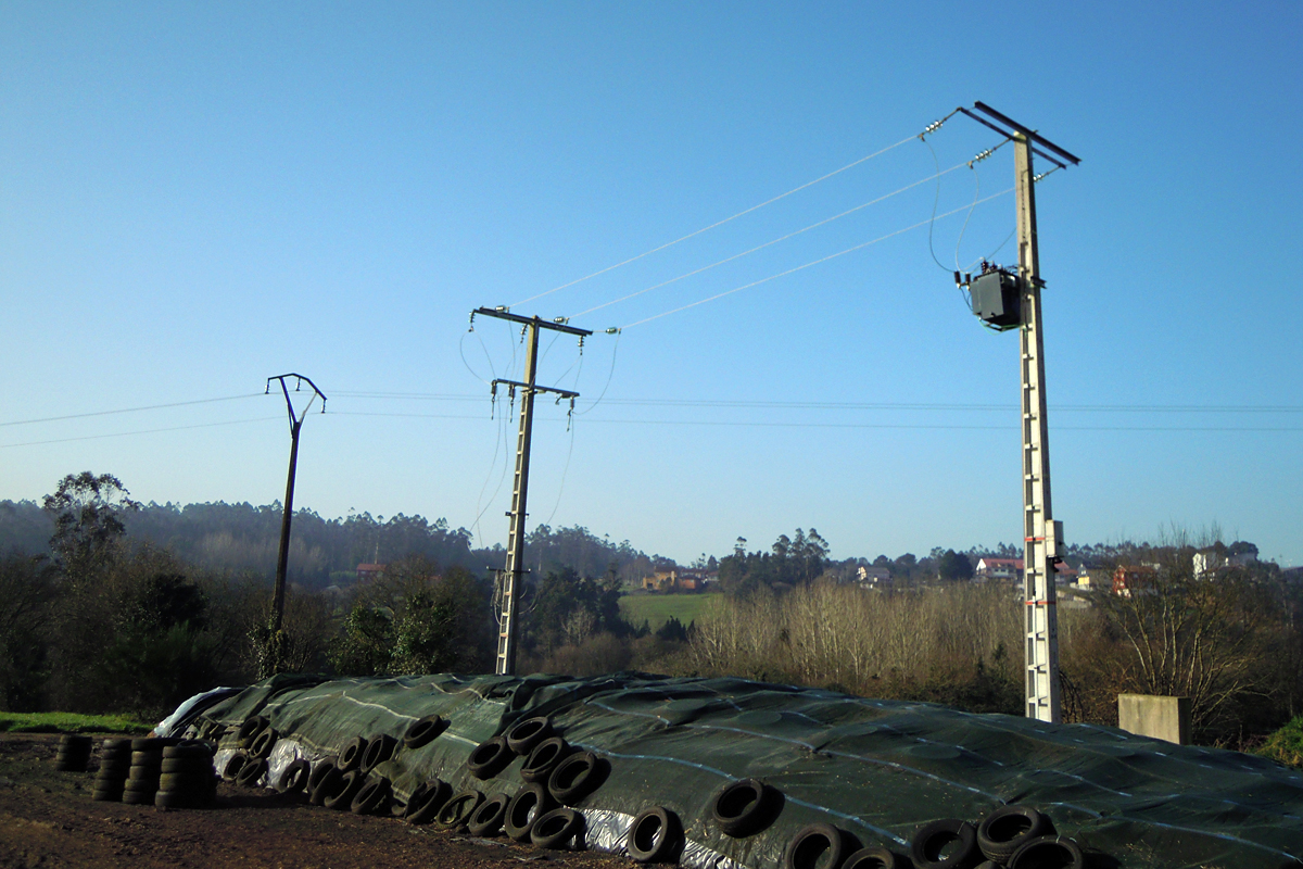 GALLARDO SC (Mazaricos) postes transformador electrico