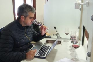 Ferran Centelles destaca a singularidade dos viños da D.O. Ribeira Sacra nunha cata a cegas